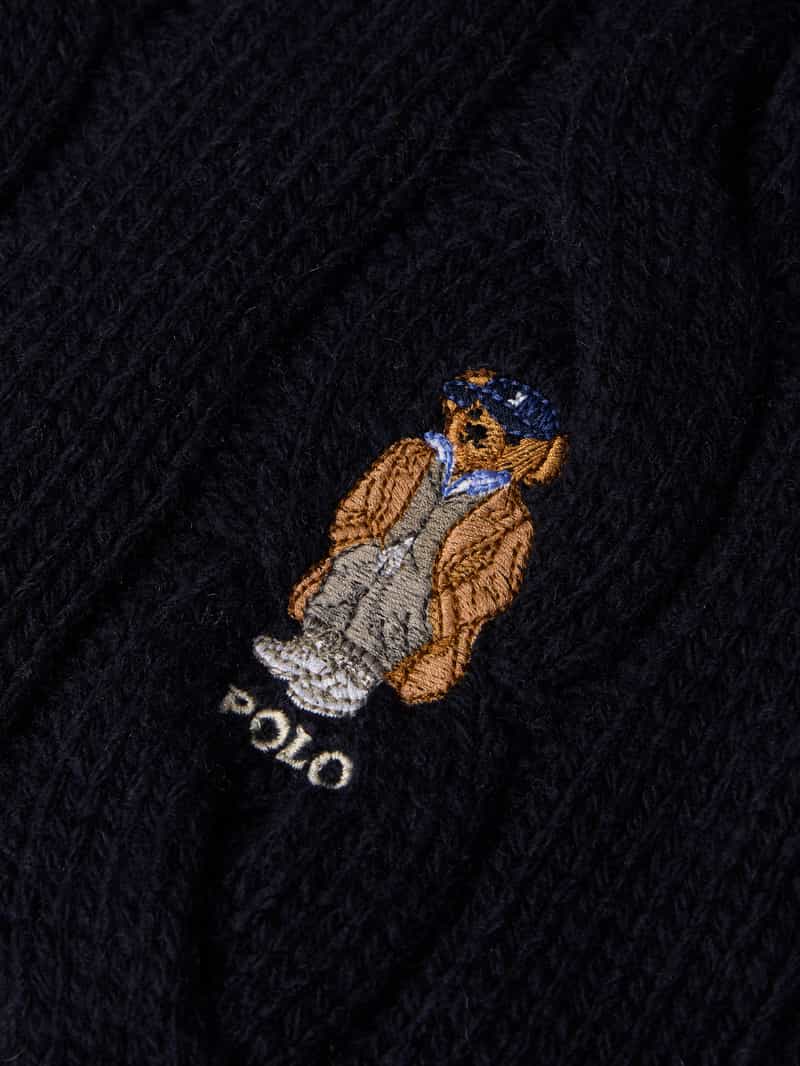 Polo Ralph Lauren Wollen sjaal met franjes