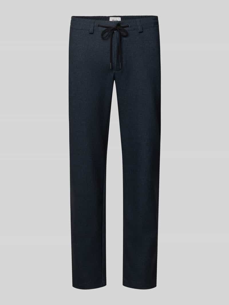 tapered fit jogpants met viscose, model 'Phil KBE'