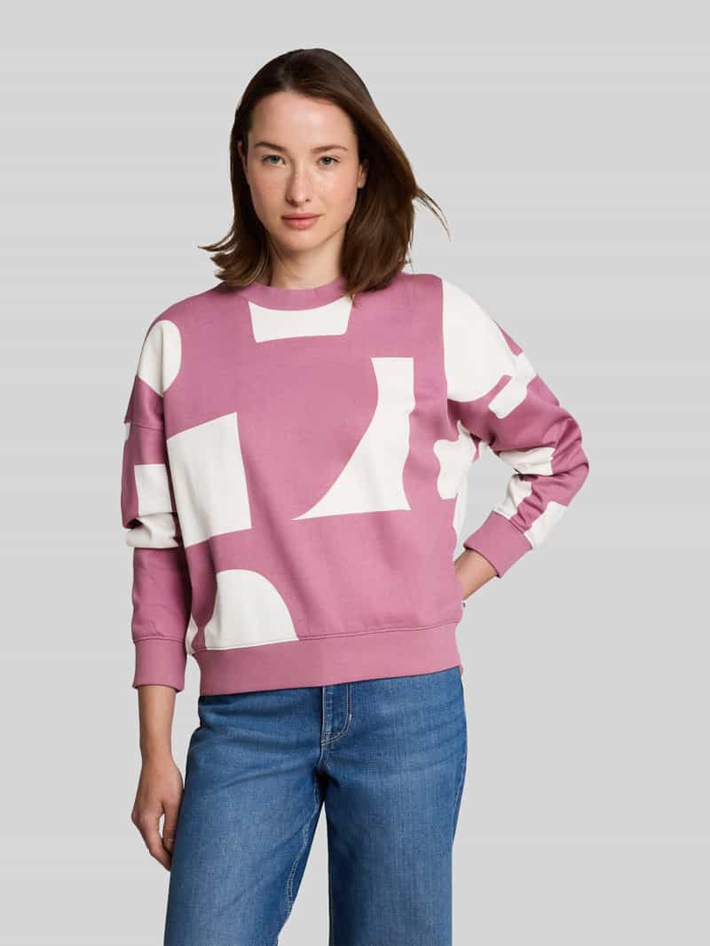 Tom Tailor Denim Regular fit sweatshirt van puur katoen