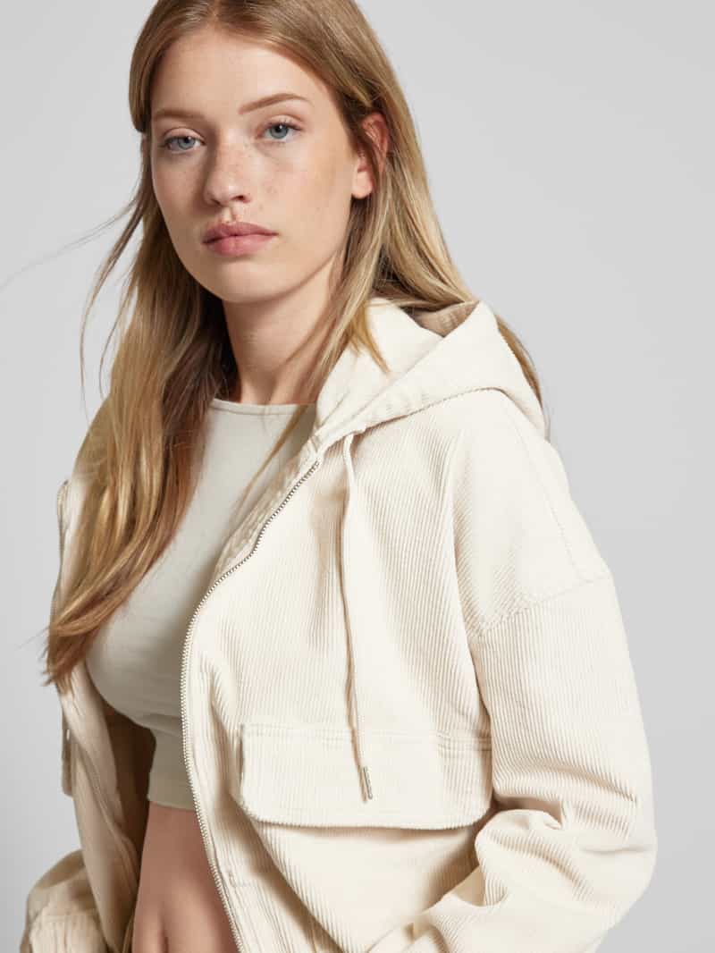Only Comfort fit corduroy jack van katoenmix model 'KENZIE'