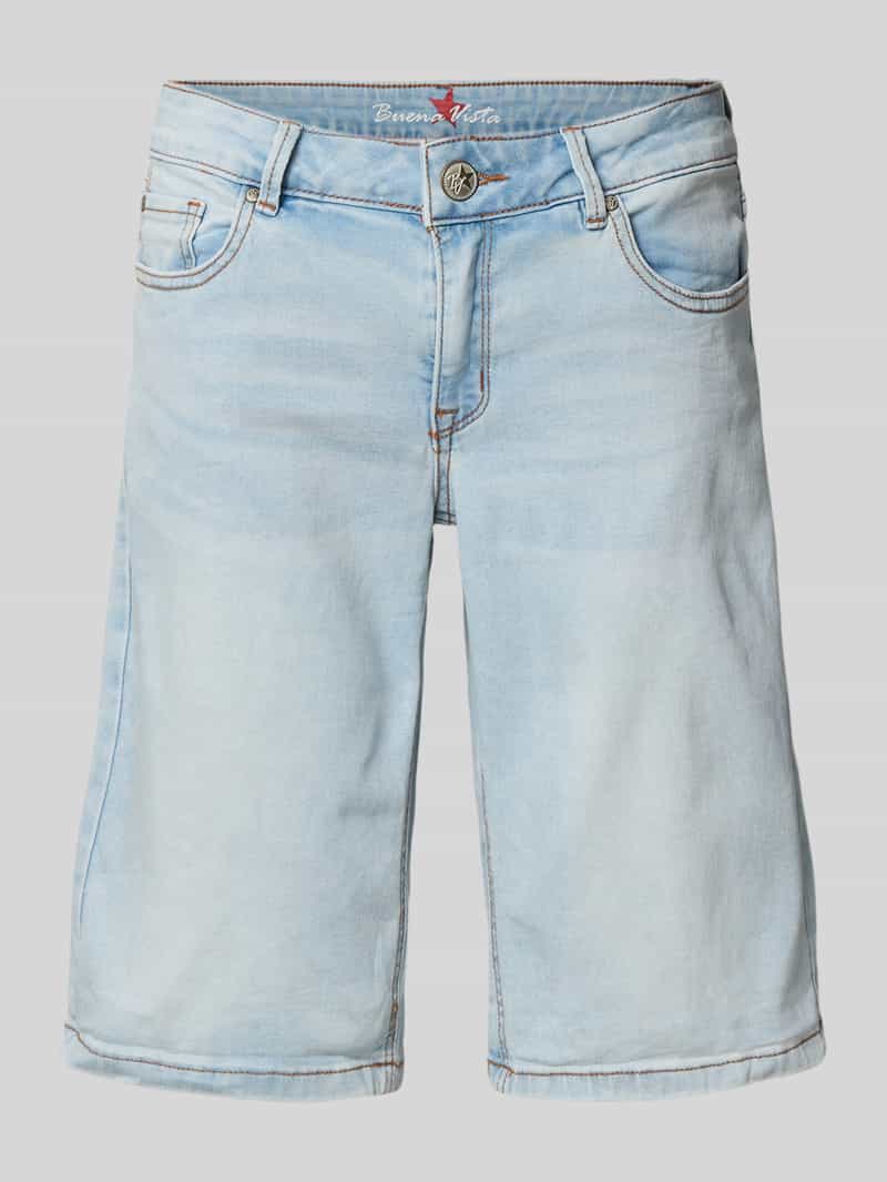 Buena Vista Korte jeans in used-look