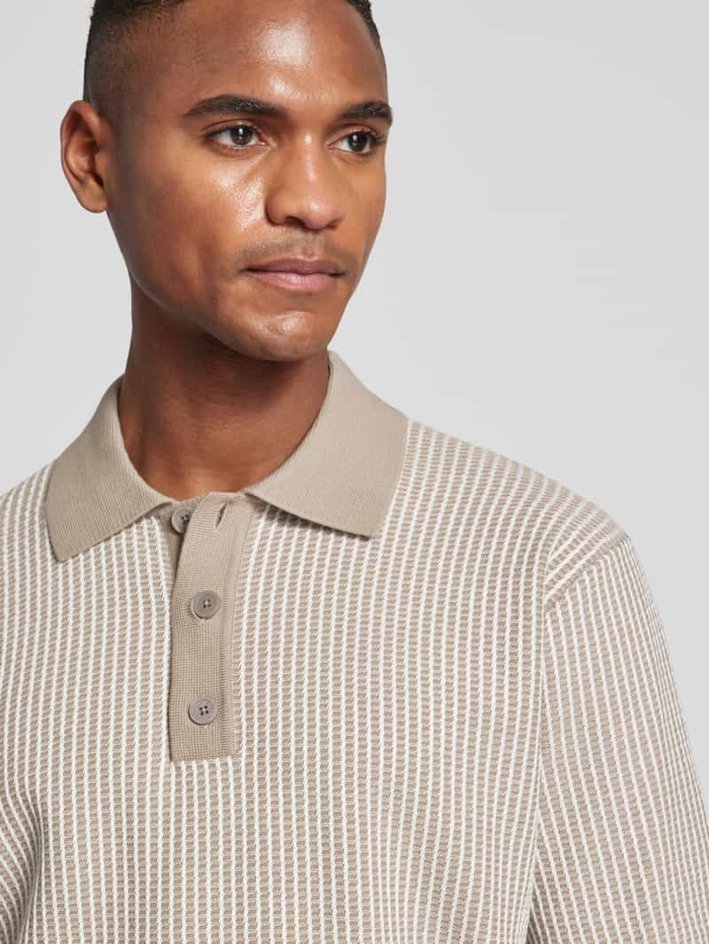 drykorn Regular fit poloshirt met knoopsluiting model 'TAMIAN 10'