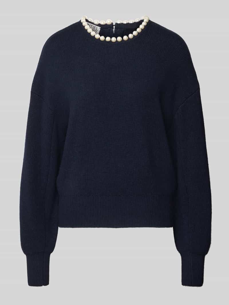Essentiel Antwerp Comfort fit gebreide pullover van wolmix met kasjmier model 'INTI'