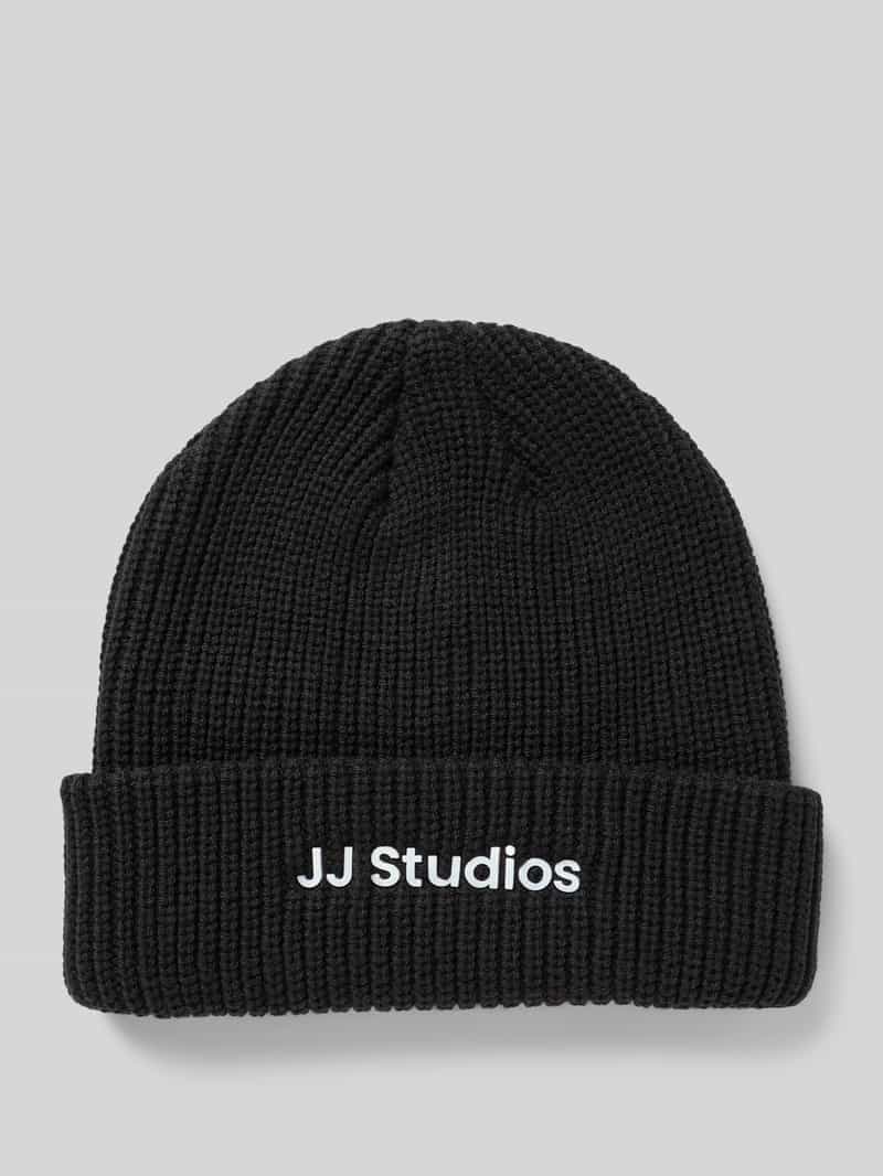 jack & jones Beanie met labeldetail model 'SOHO'