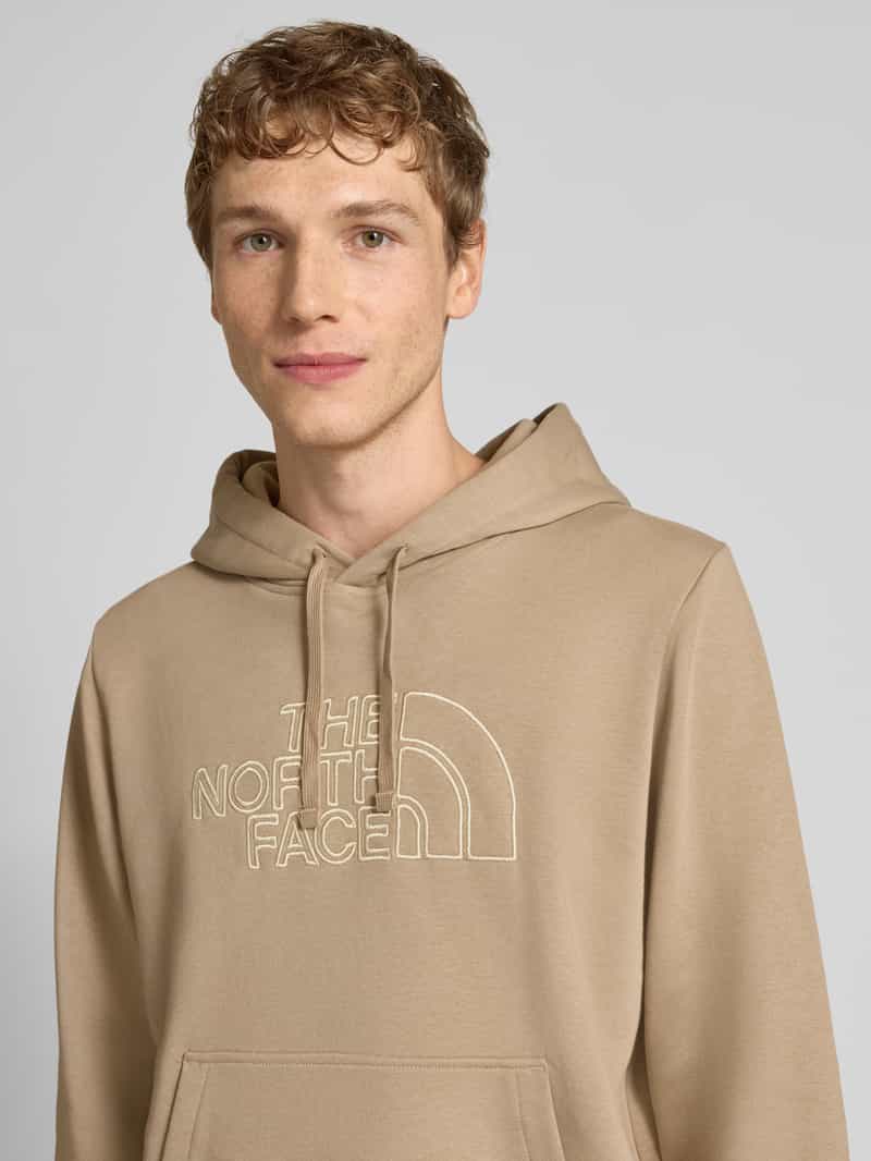 The North Face Hoodie met labelstitching