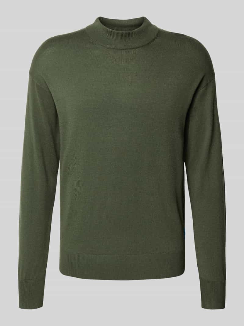 Scotch & Soda Gebreide pullover met ribboorden