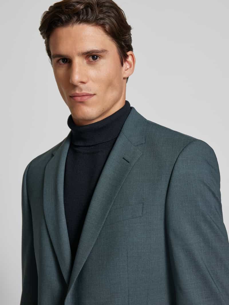 Digel Modern fit 2-knoops colbert van scheerwol model 'Damian'