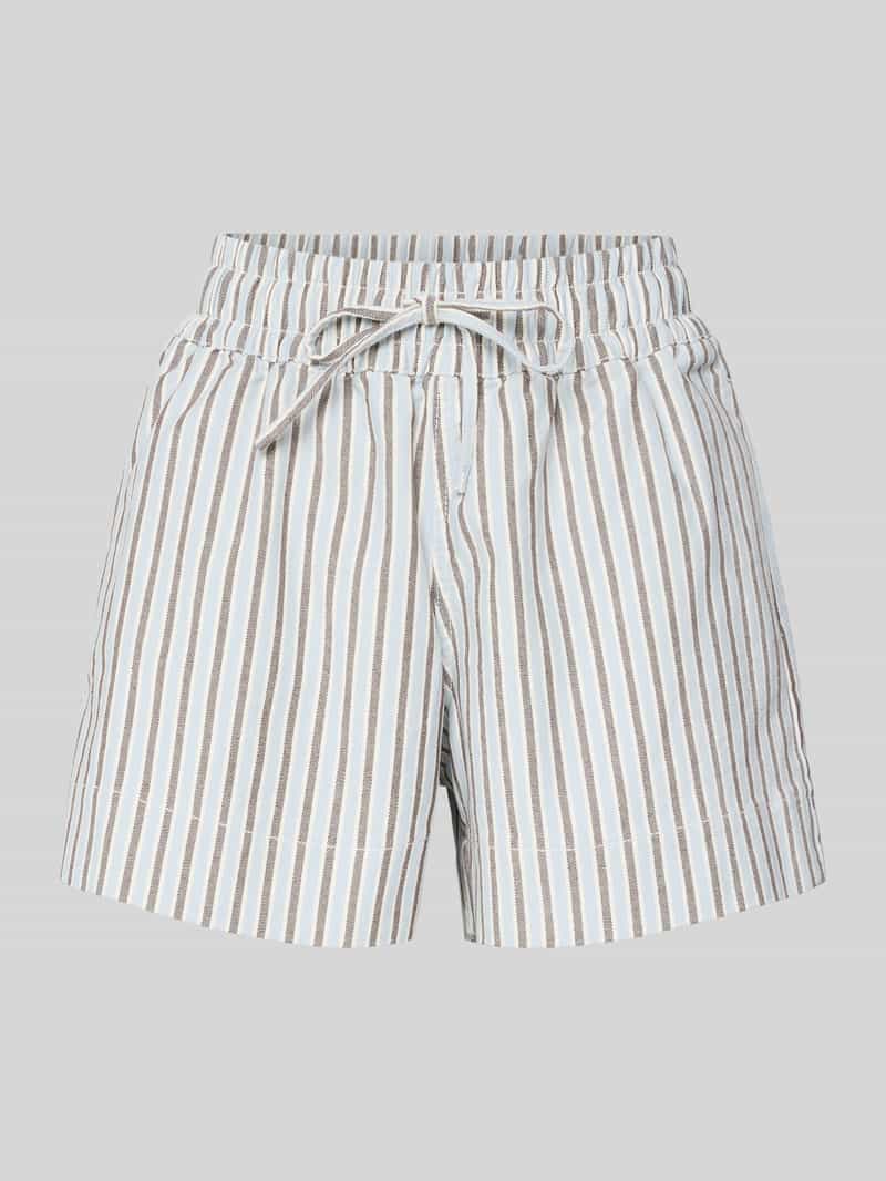 Wide leg korte jeans van katoenmix model 'BILLO'