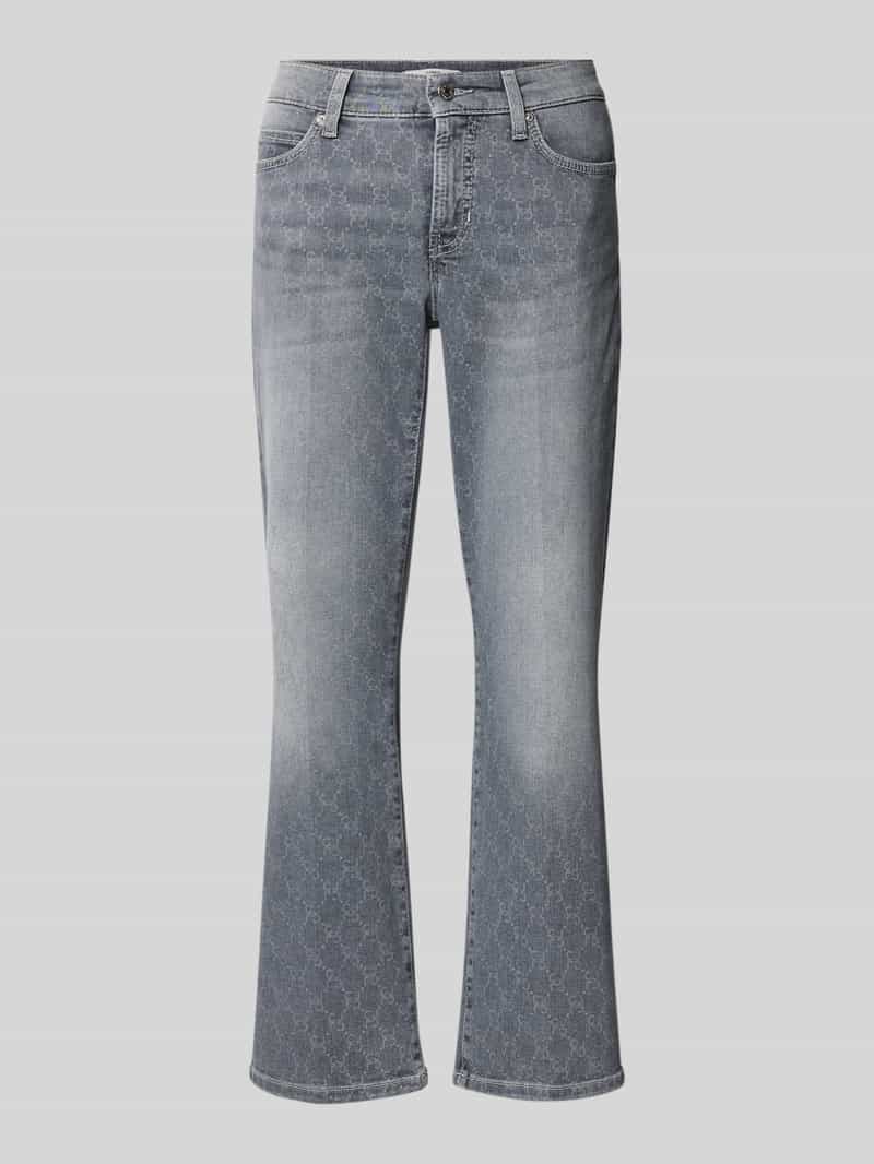 CAMBIO Flared jeans in verkorte pasvorm model 'PARIS'