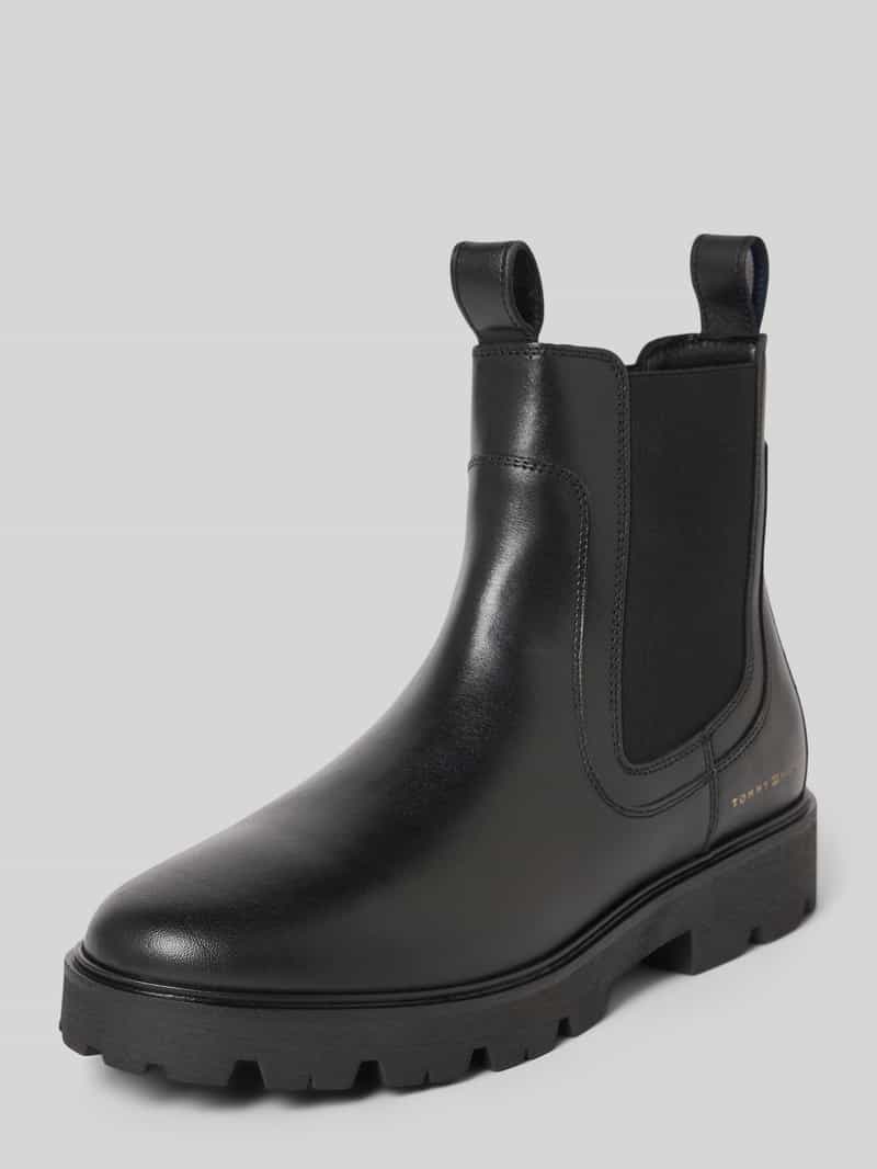 Tommy Hilfiger Chelsea boots van echt leer