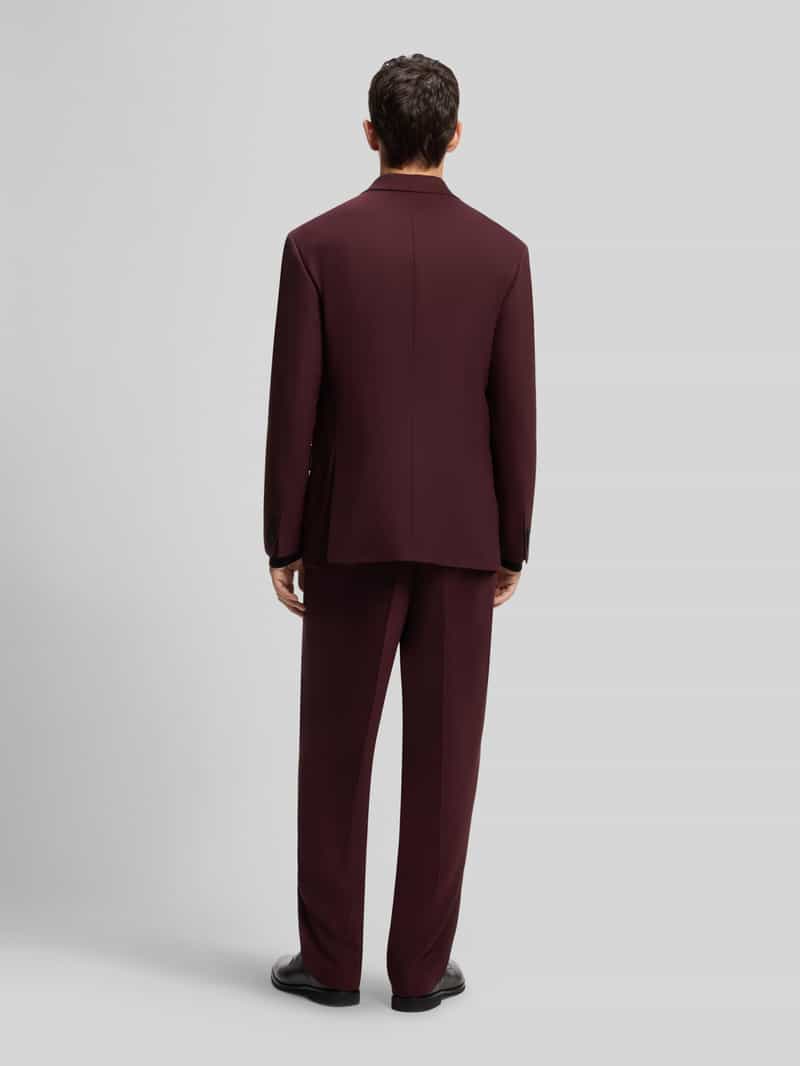 HUGO modern fit colbert met viscoseaandeel model 'Karlo243X'