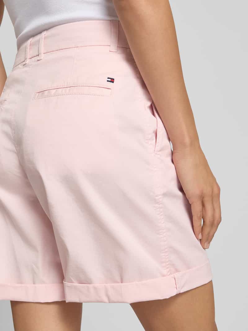 Tommy Hilfiger Relaxed fit korte chino van katoenmix