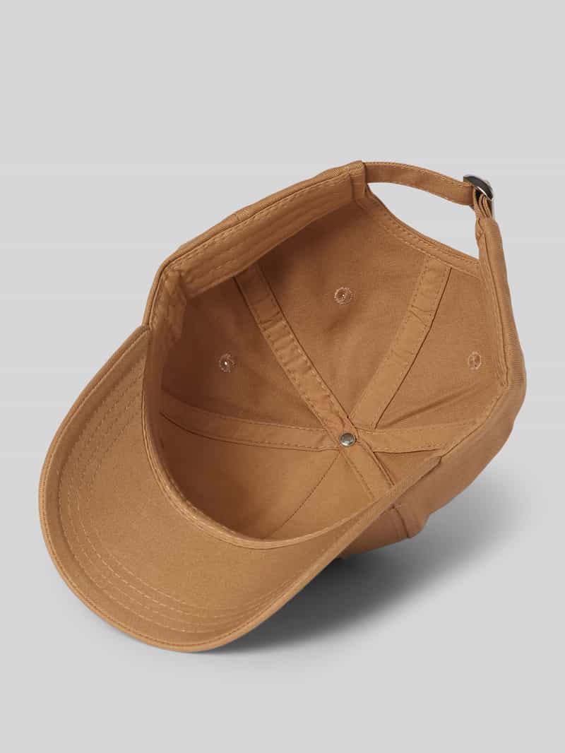 Boss Baseballpet met labelstitching