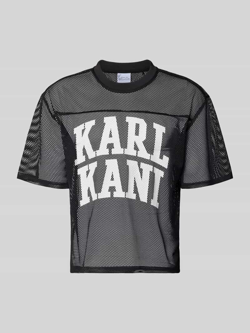 Oversized T-shirt met logoprint