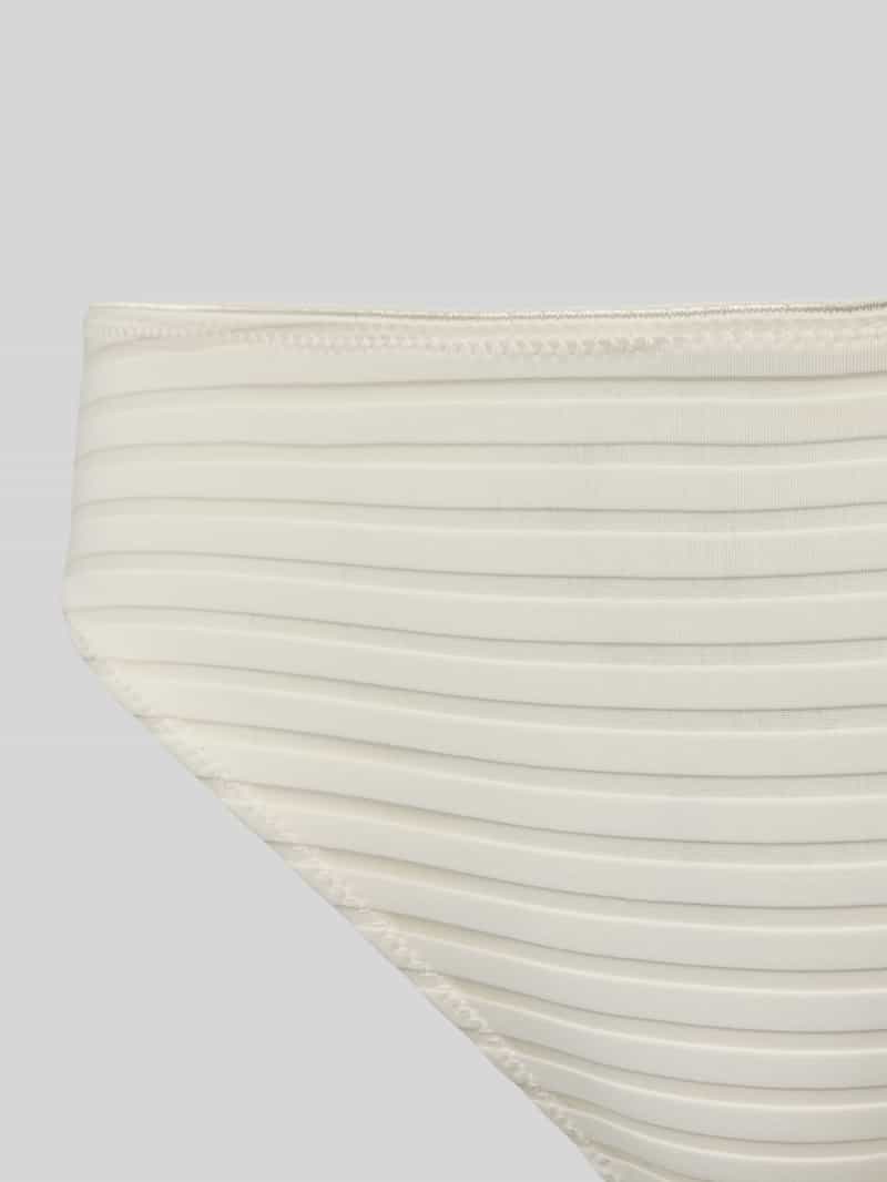 Marc O'Polo Slip met semi-transparant streepmotief