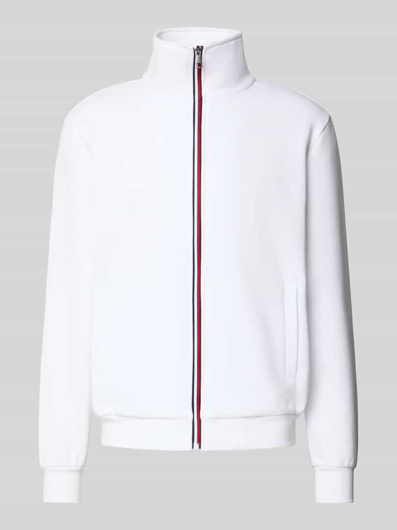 Tommy Hilfiger Regular fit sweatjack van katoenmix