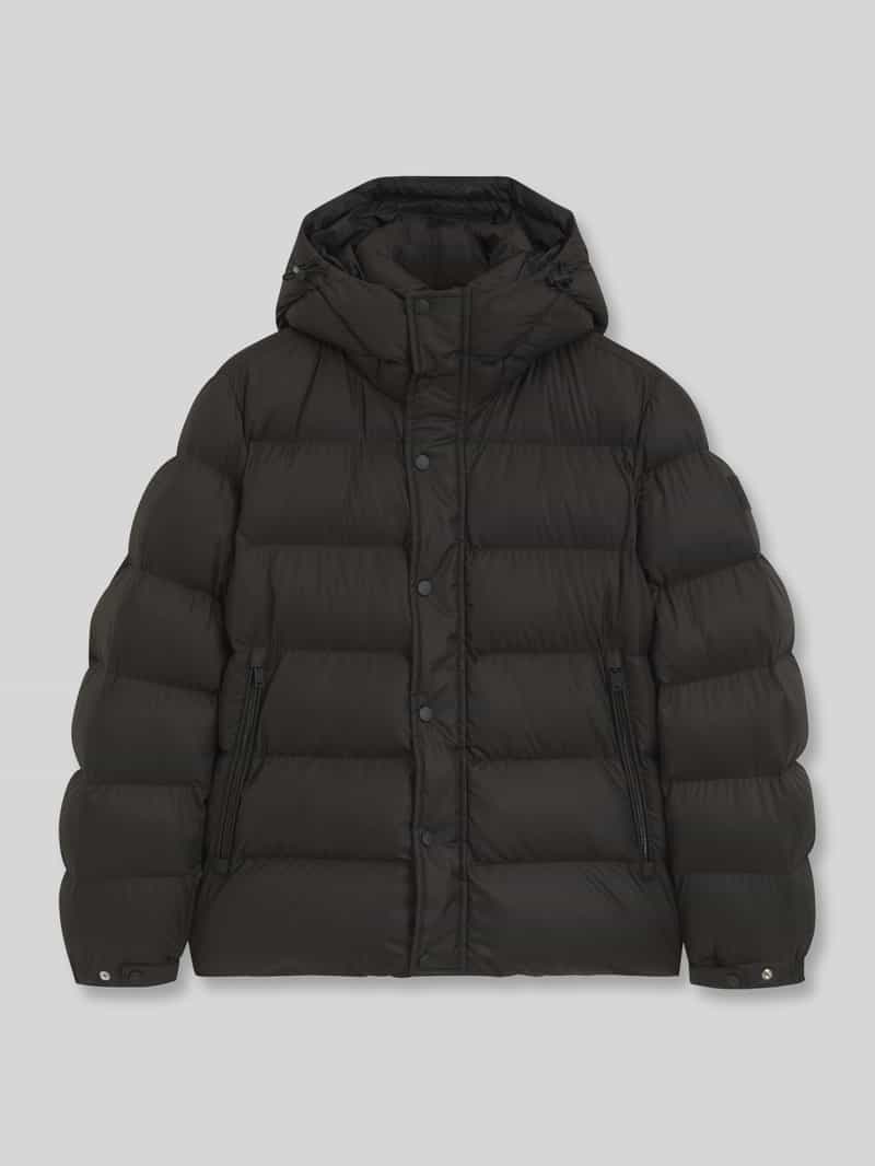 Boss Orange Regular Fit gewatteerd jack met capuchon model 'Omaris'