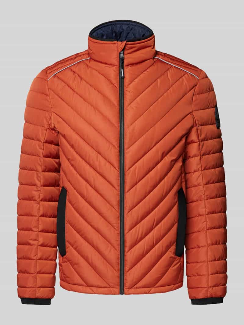 MCNEAL Gewatteerd jack met labeldetail