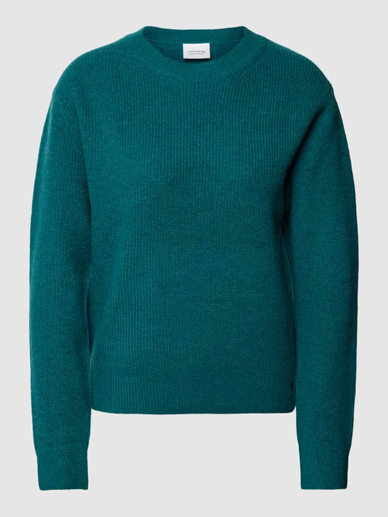 comma Casual Identity Gebreide pullover met ronde hals