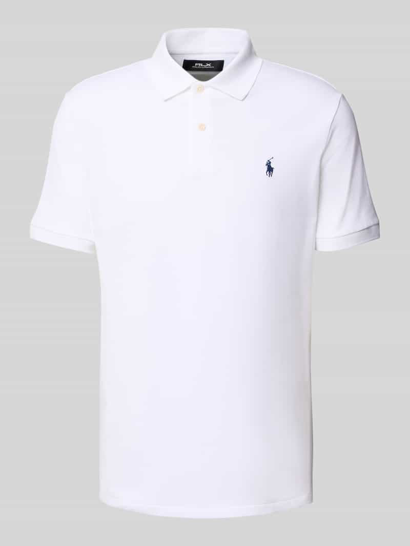 Polo Ralph Lauren Slim fit poloshirt met labelstitching