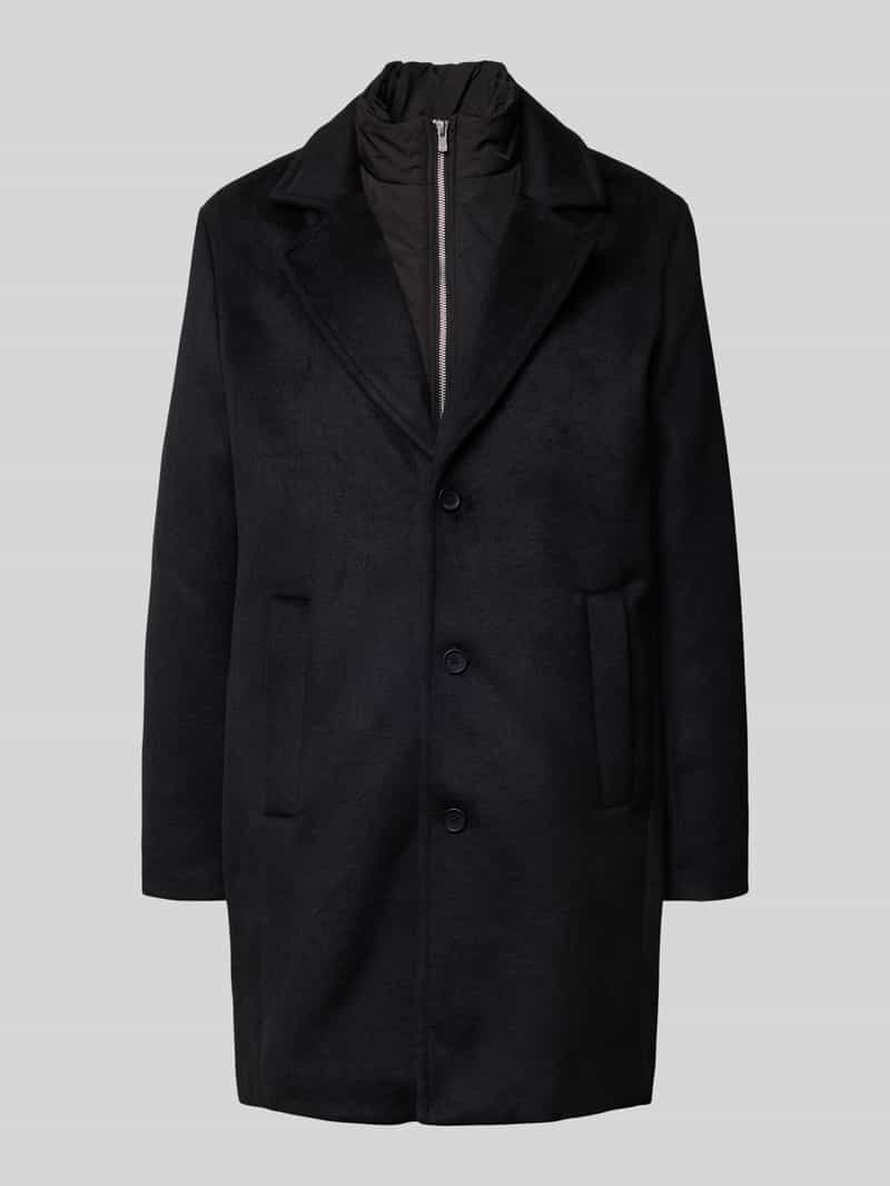 JACK & JONES Premium Loose fit lange jas met wol Model 'BLASTANFORD'