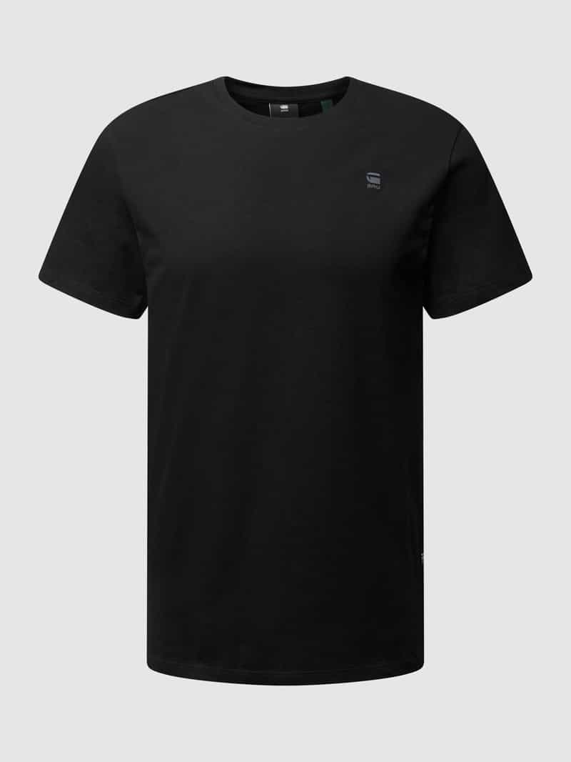 Regular fit t-shirt van puur katoen