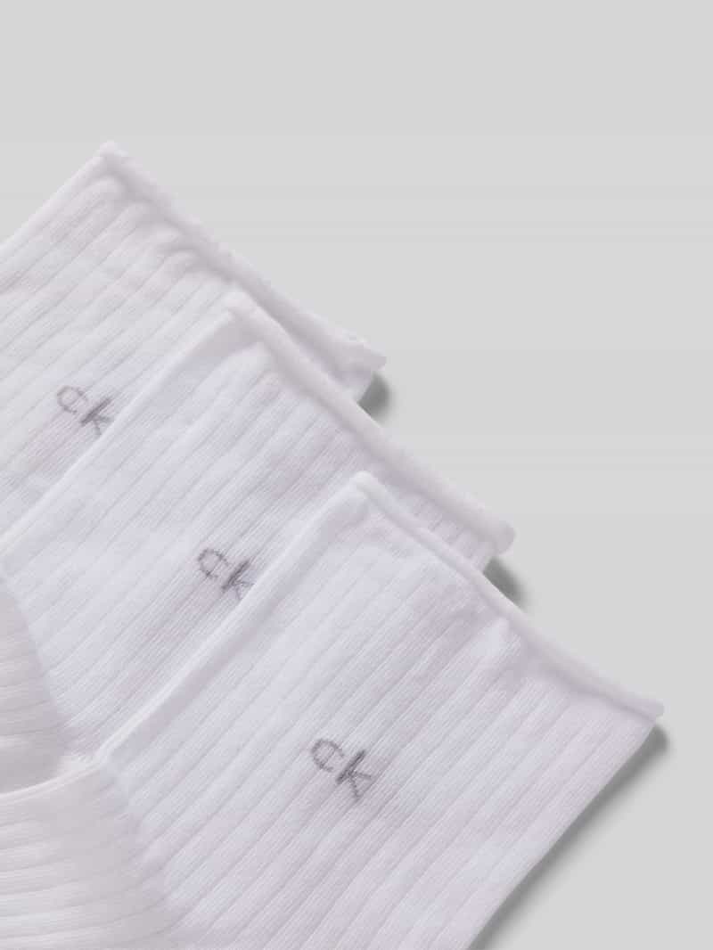 CK Calvin Klein Sokken met labeldetail in een set van 2 paar