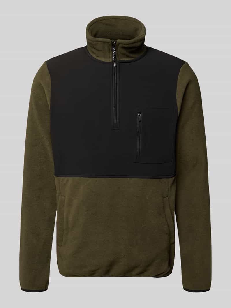 Blend Sweatshirt met opstaande kraag model 'MARIO'
