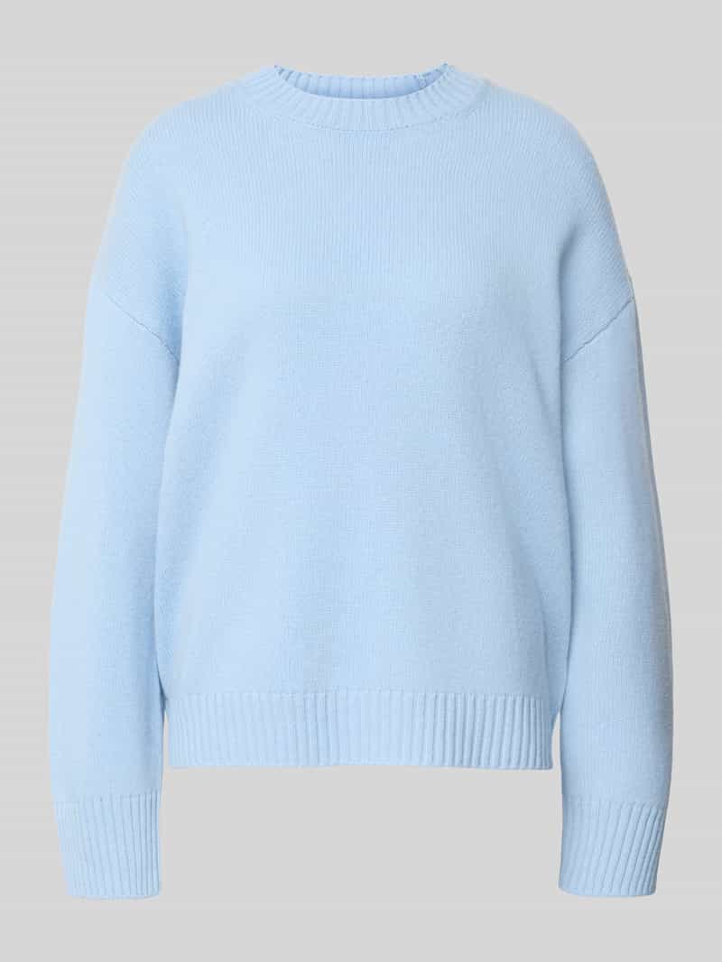 Regular fit pullover van wolmix met kasjmier-aandeel