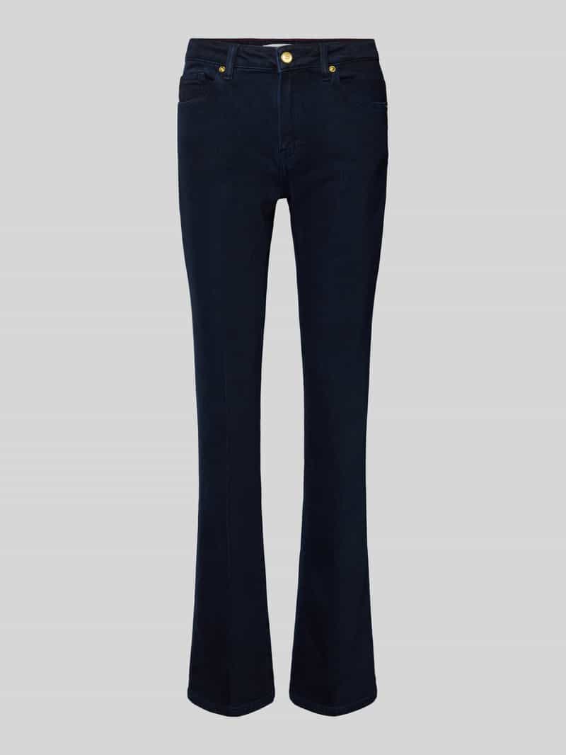 Tommy Hilfiger Regular fit bootcut jeans van katoenmix