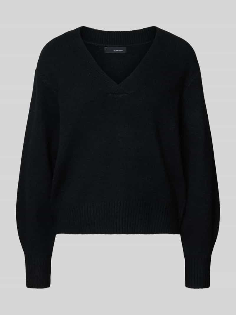 Vero Moda Regular fit gebreide pullover met wol modell 'BOOM'