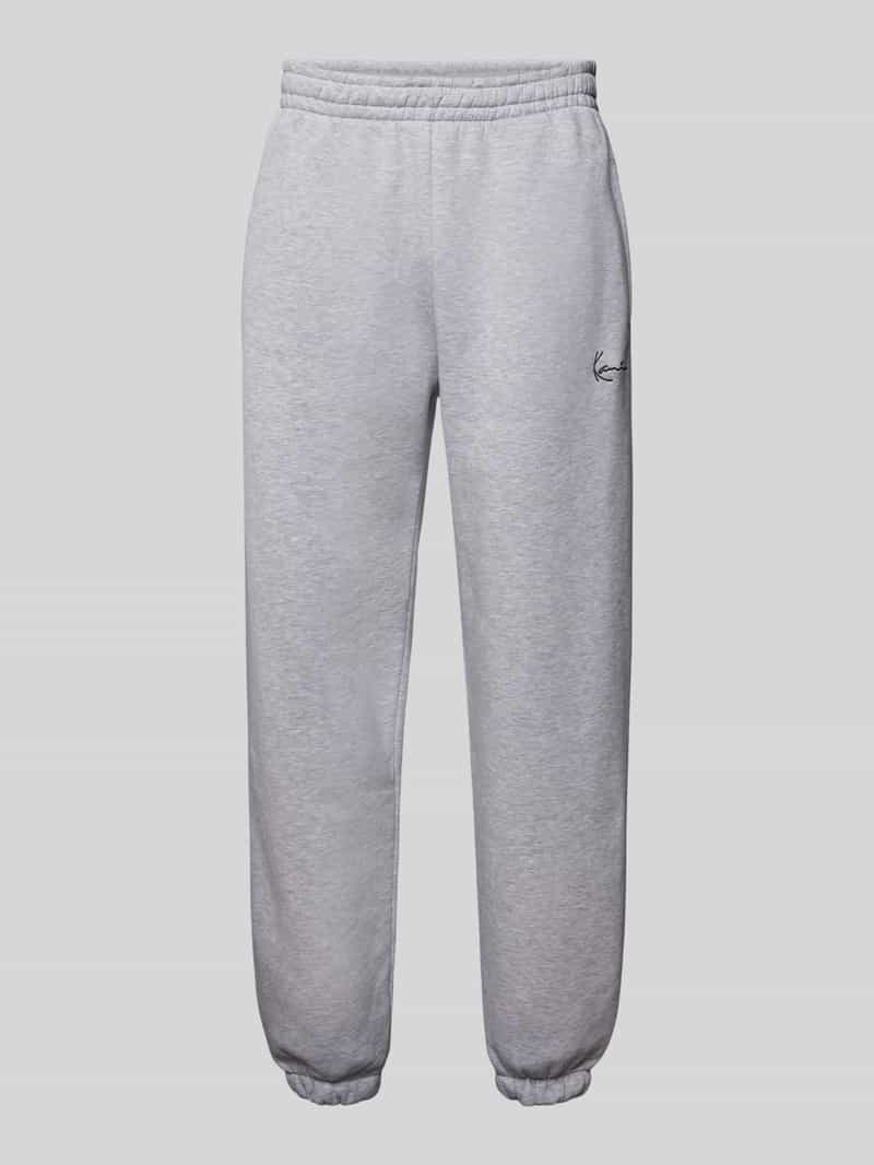 Karl Kani Regular fit sweatpants met labelstitching