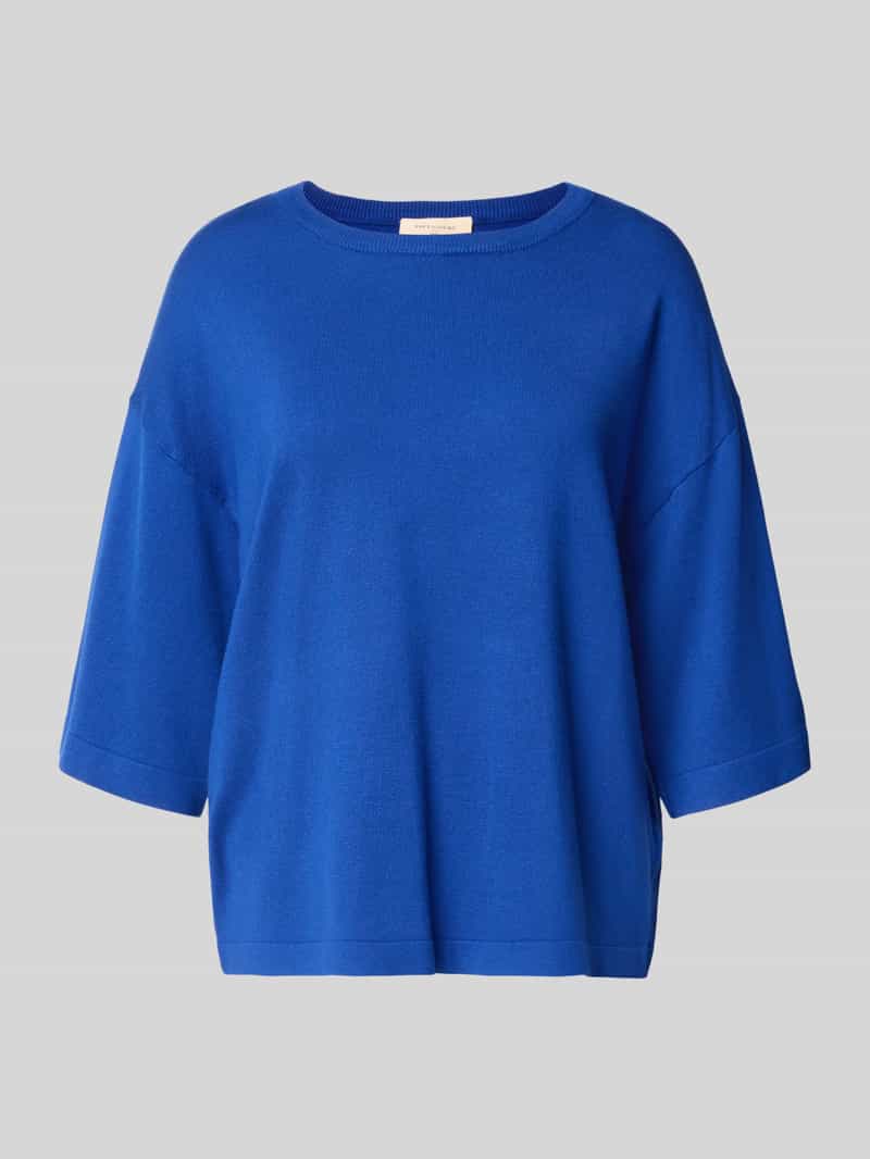 FREE/QUENT T-Shirt aus Viskose-Mix Modell 'Conny' in Royal, Größe XXL 2101171XXL