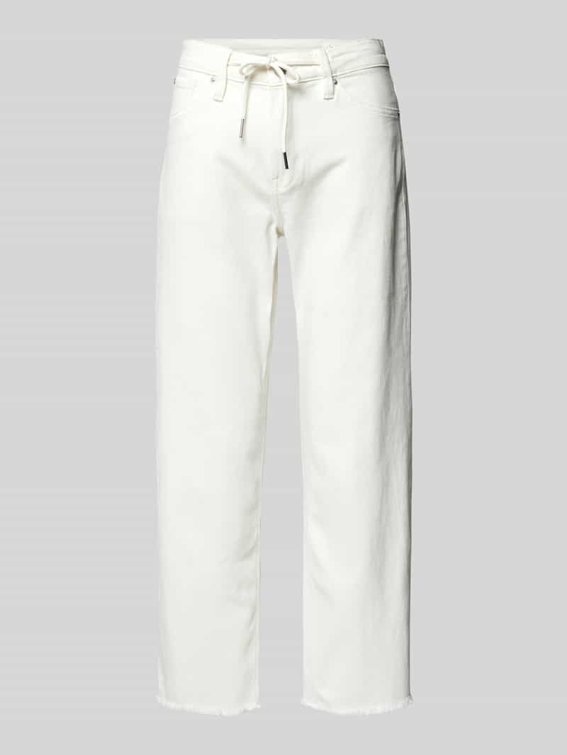 s.Oliver RED LABEL Straight fit jeans van katoenmix model 'KAROLIN'