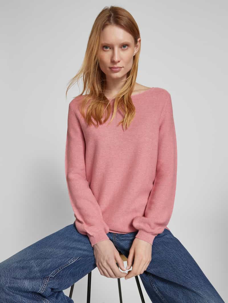 Christian Berg Woman Gebreide pullover met ballonmouwen