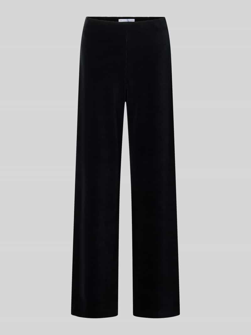 RAFFAELLO ROSSI Regular fit corduroy broek van katoenmix model 'ELAINE'