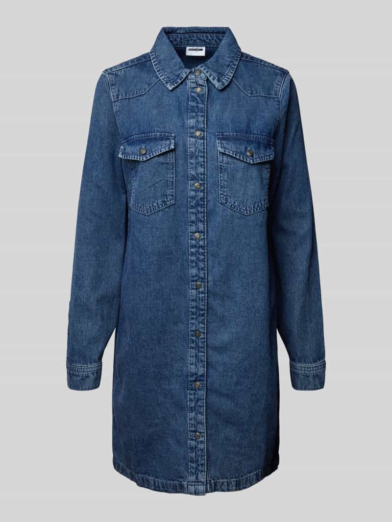 Noisy May Jeansjurk met platte kraag model 'NEW'