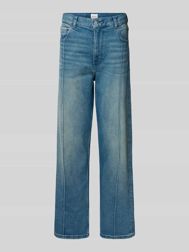 mustang Loose fit jeans met siernaden model 'Vermont'