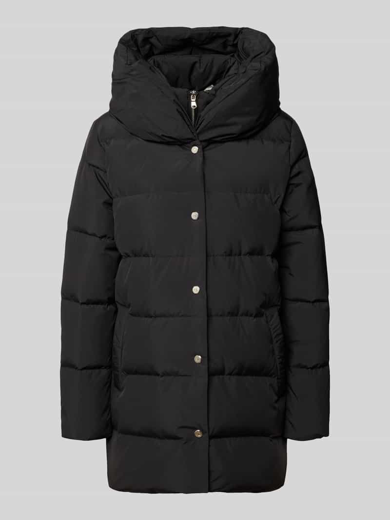 Lauren Ralph Lauren Regular Fit Daunenjacke mit Kapuzenkragen in Black, Größe S 2090297S