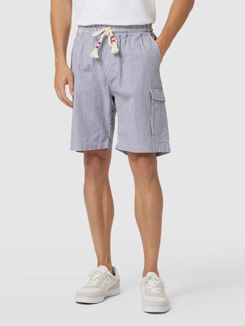 Bermuda met streepmotief, model 'MARSEILLE' MC2 Saint Barth