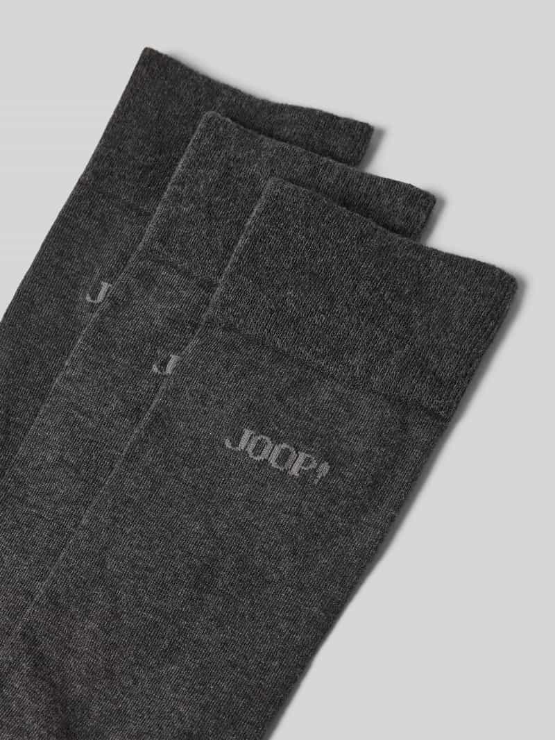 JOOP! Collection Sokken met labeldetail in een set van 3 paar
