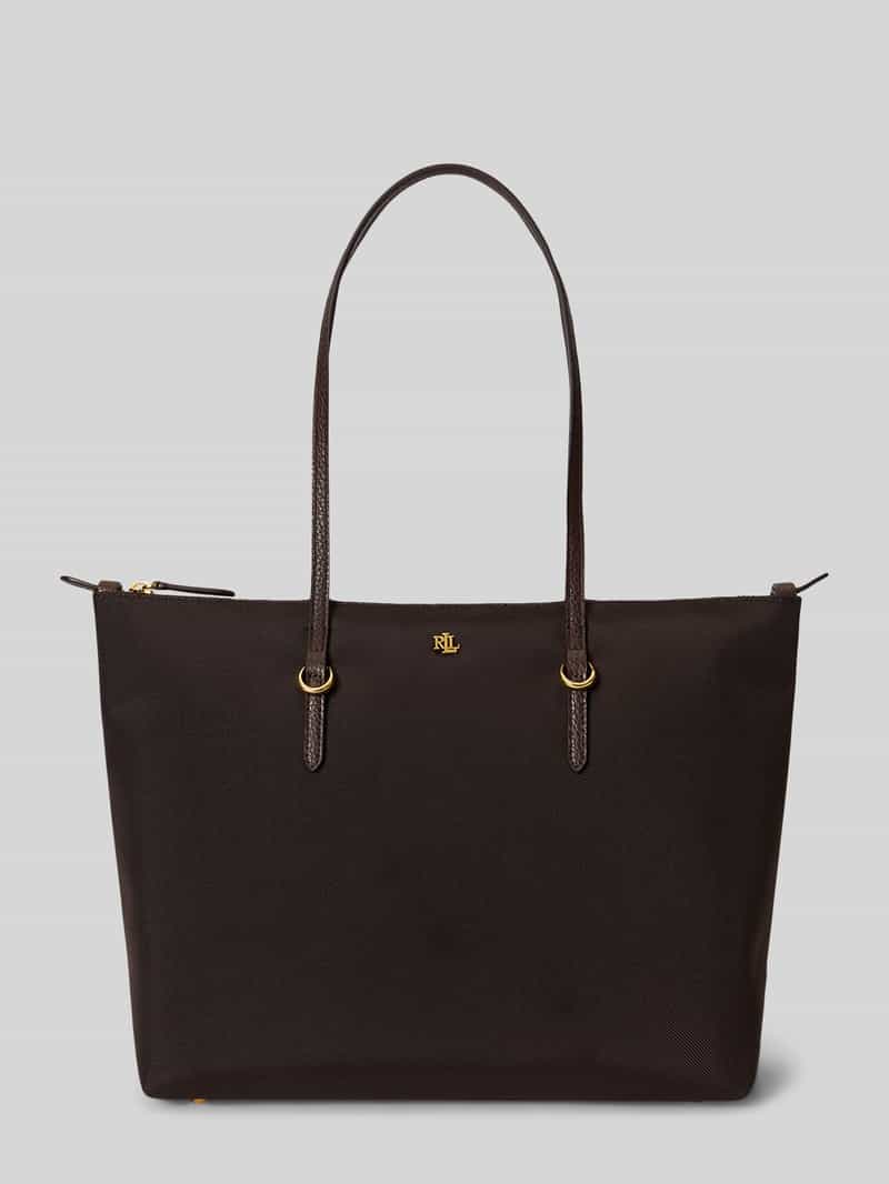 Handtas met logodetail