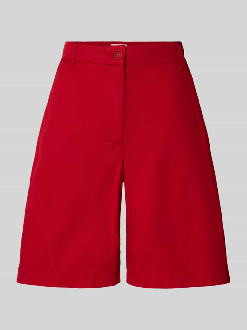 Tommy Hilfiger Relaxed fit korte chino van katoenmix