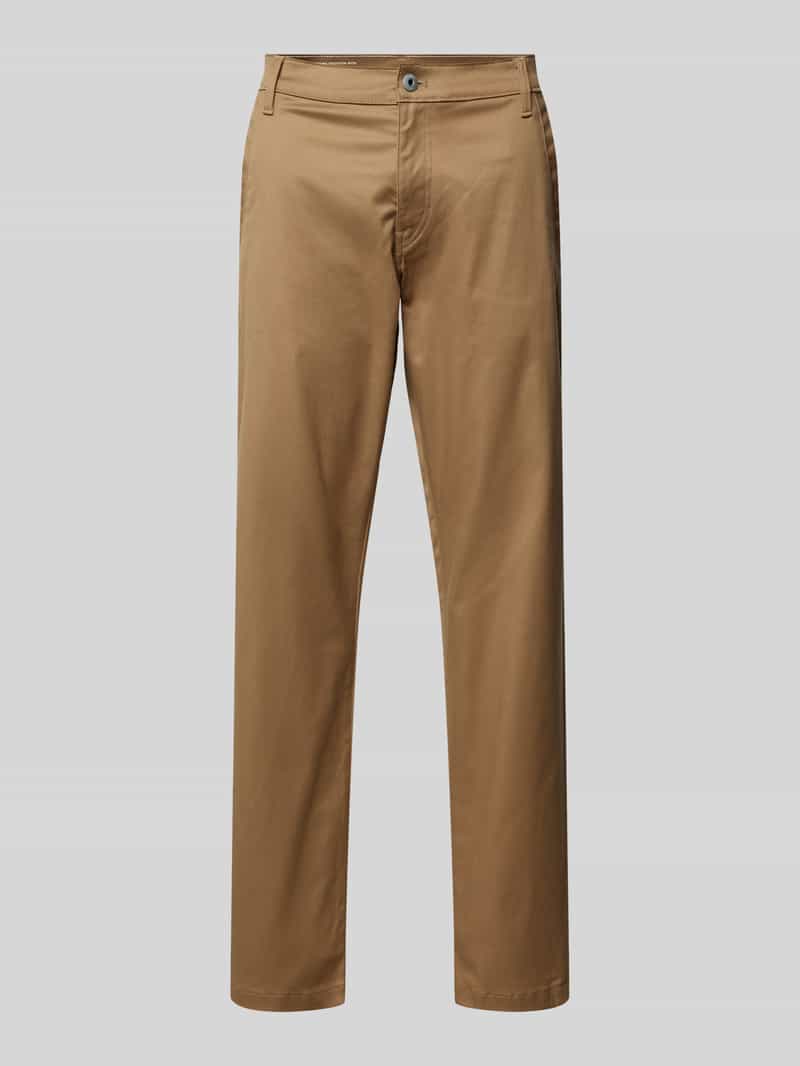 G-Star Raw Tapered fit chino met ceintuurlussen model 'Morry'