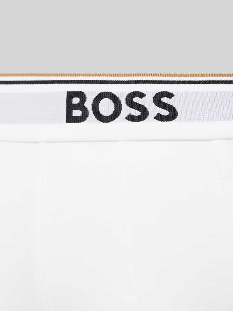 Boss Boxershort met elastische logoband in een set van 3 stuks