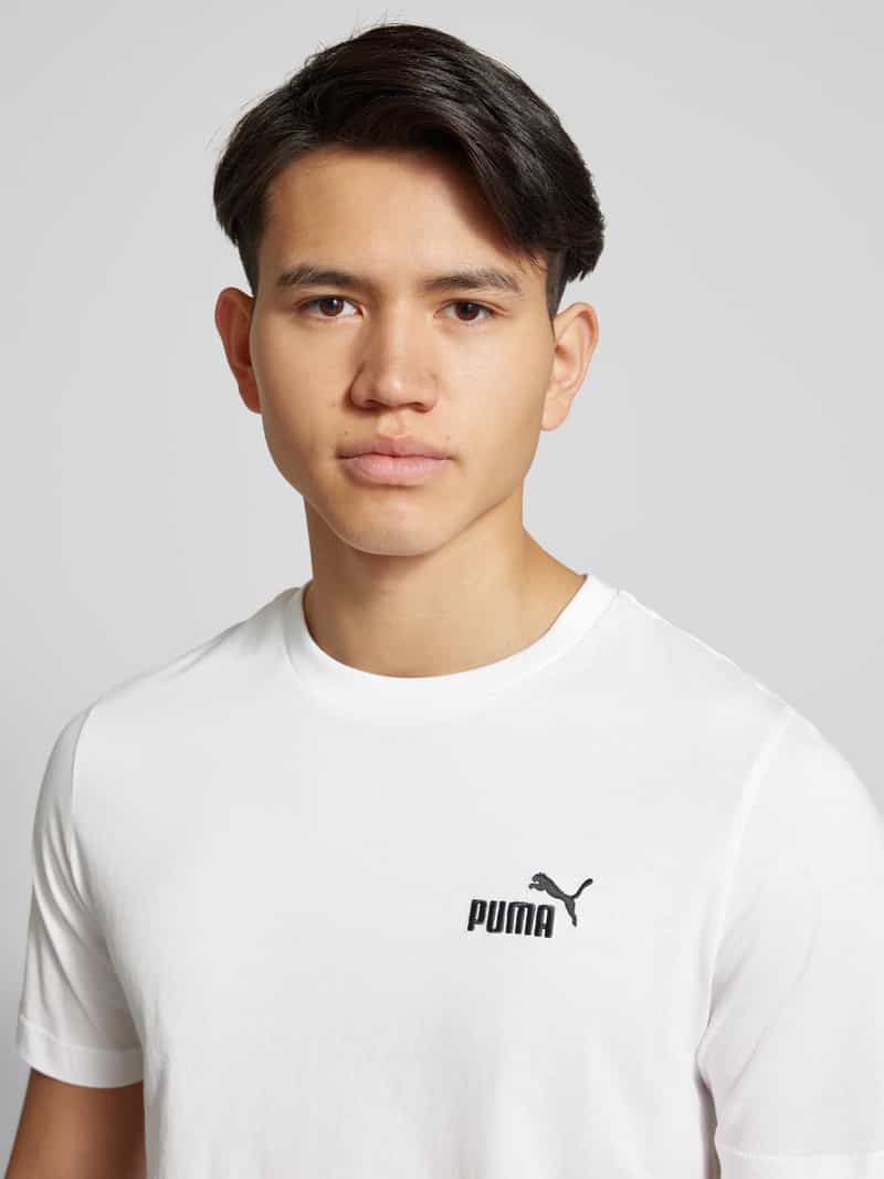 PUMA PERFORMANCE T-shirt met labelstitching