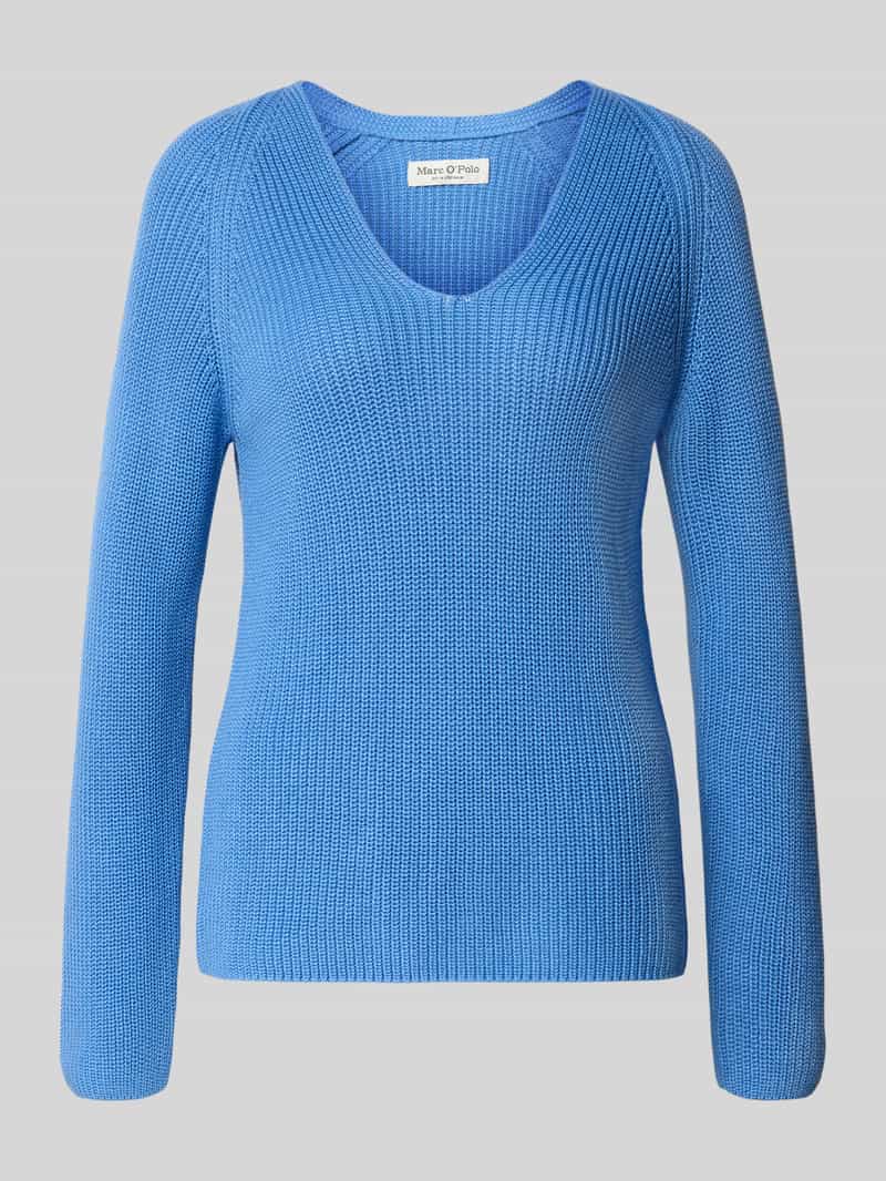 Marc O'Polo Regular fit gebreide pullover van puur katoen