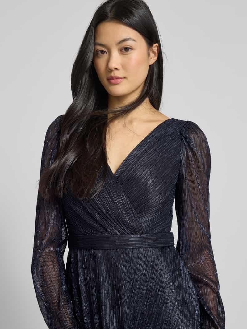 TROYDEN COLLECTION Cocktailjurk in wikkellook