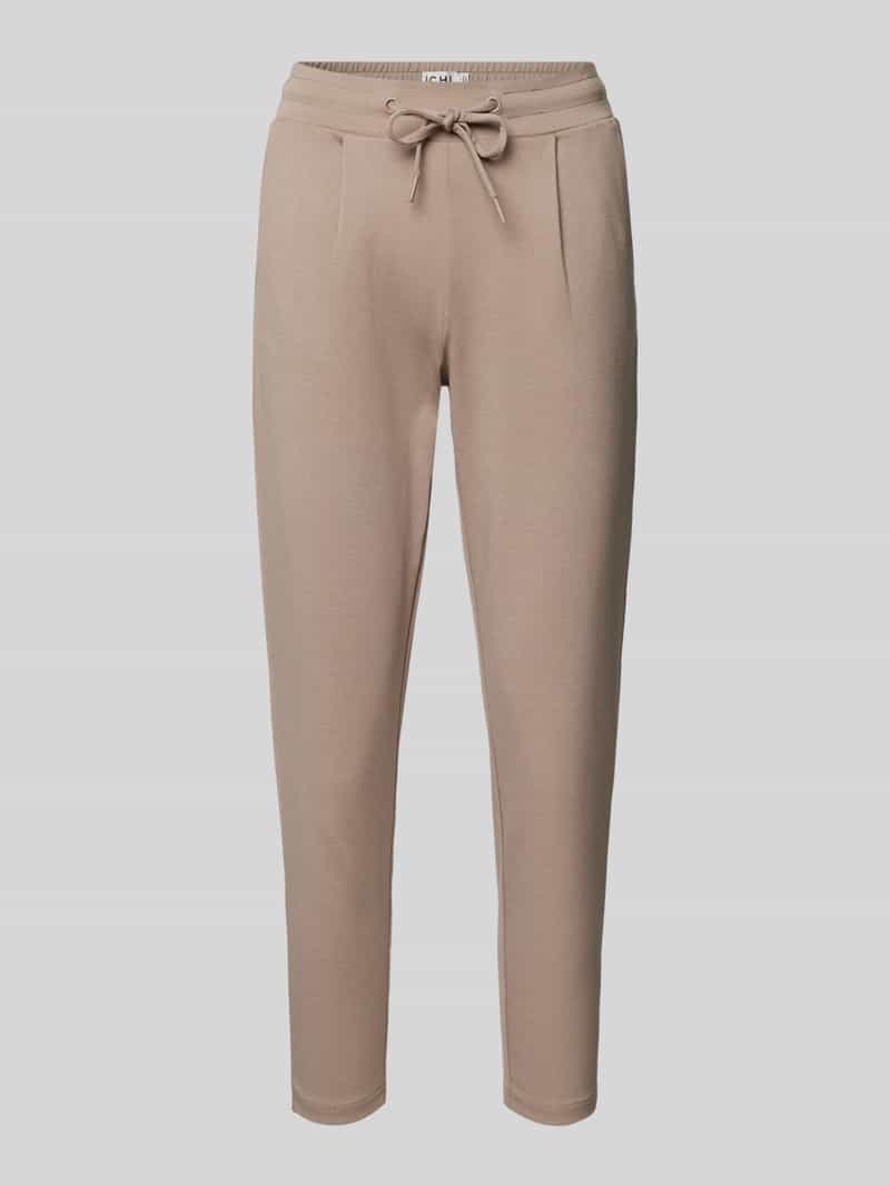 Ichi Sweatpants met verkorte pasvorm model 'KATE'