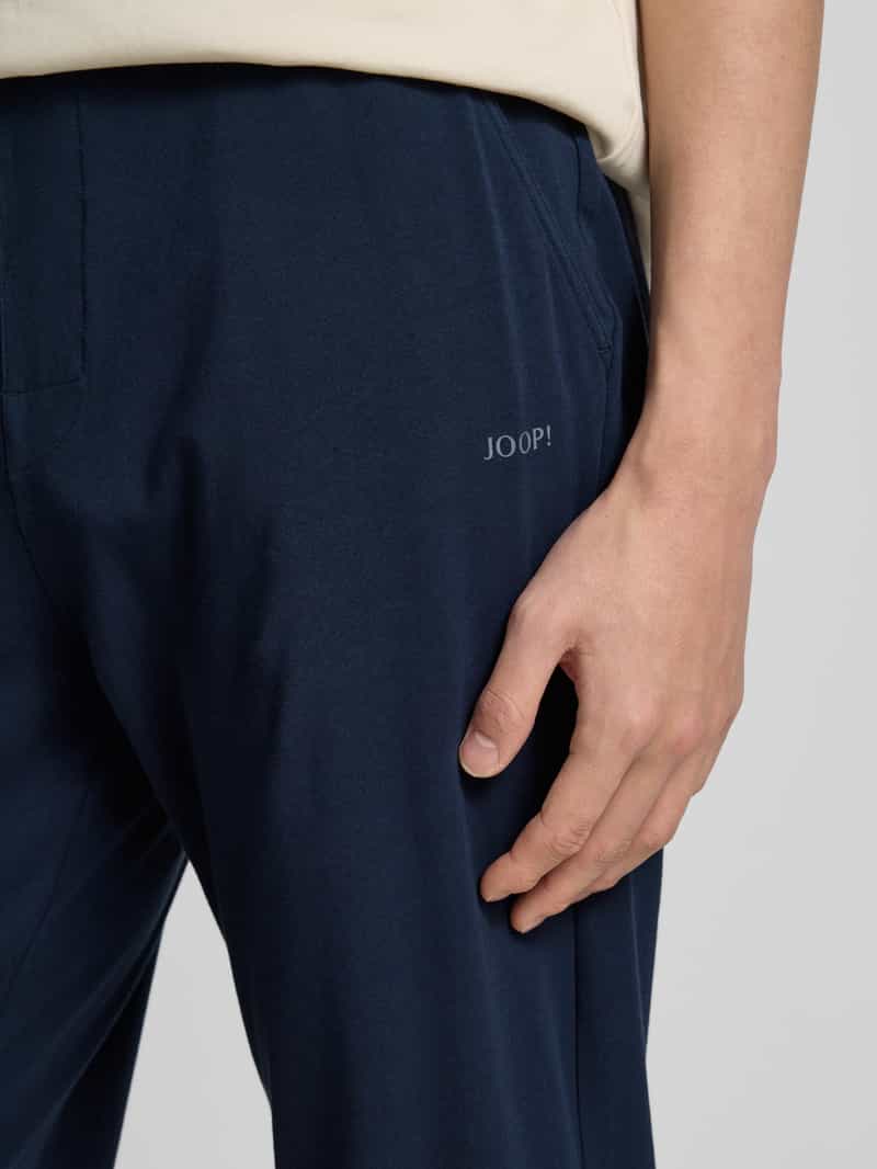 JOOP! Collection Joggingbroek met elastische band en tunnelkoord